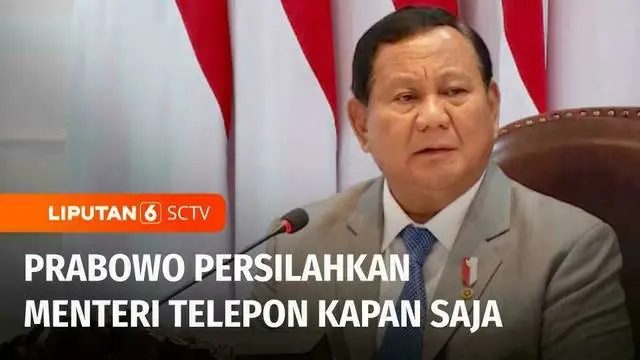 VIDEO: Ini Pesan Presiden Prabowo Sebelum Lawatan 16 Hari ke Luar Negeri