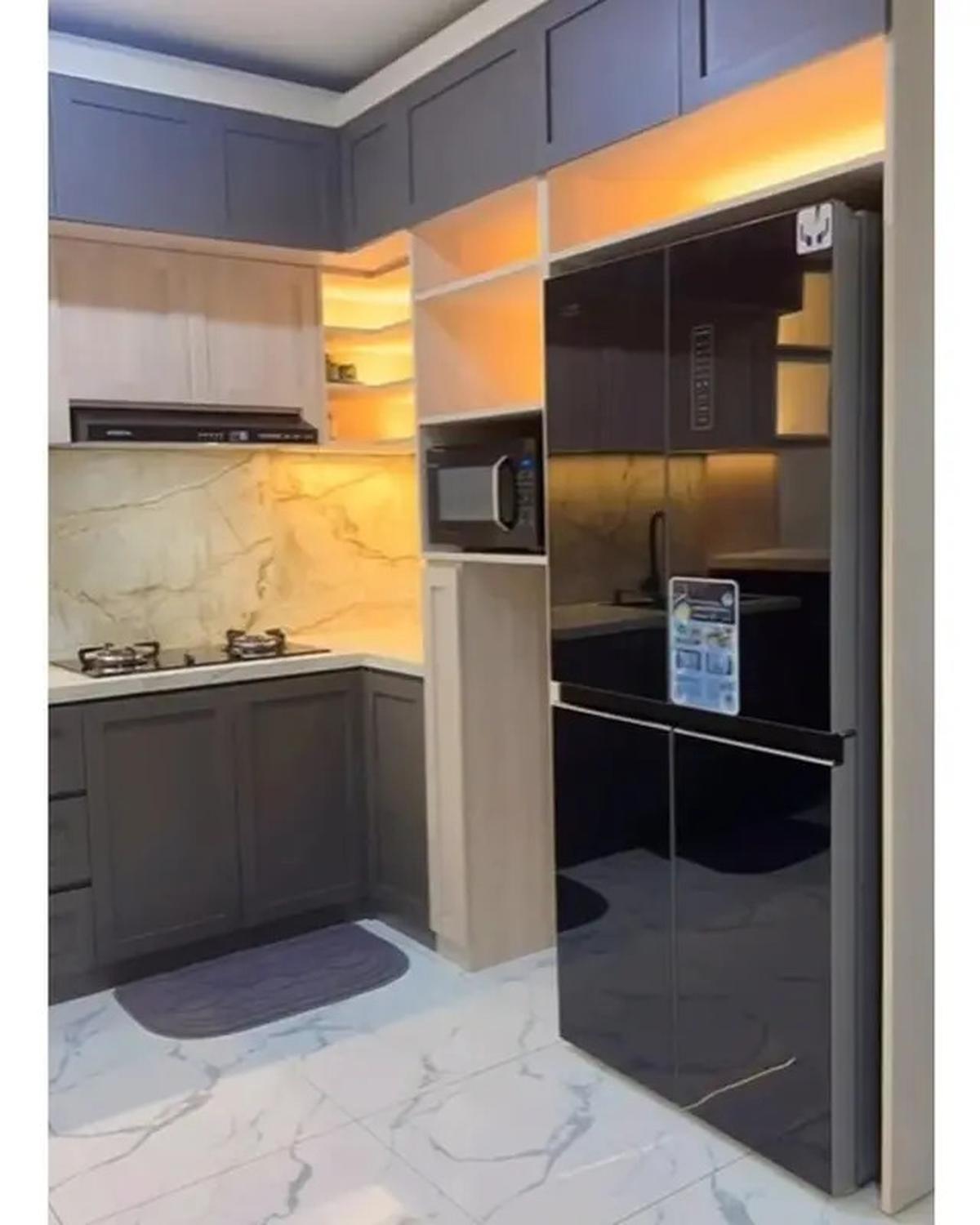 6 Potret Dapur Rumah Mpok Alpa yang Minimalis, Wujud Perjuangan Hasil Kerja Keras