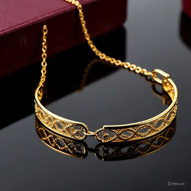 Gelang Box Chain Emas London Cocok untuk Pesta