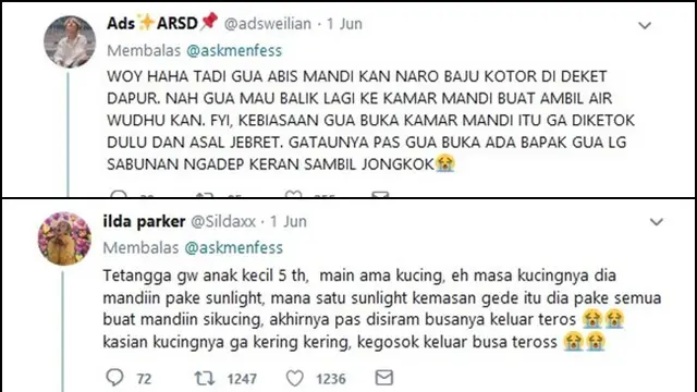Pengalaman Lucu Netizen