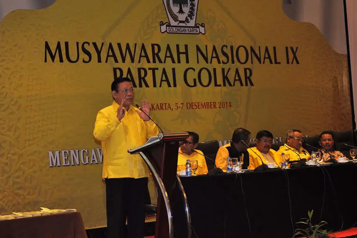 Jadi Ketum Golkar, Ini Rencana Awal Agung Laksono