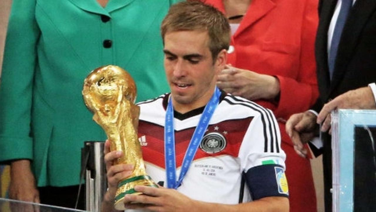 Momen terhebat Philipp Lahm: Peluit panjang final Piala Dunia 2014