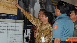 Citizen6, Jakarta: Dalam kunjungan tersebut Panglima TNImeninjau ruang baca dan Diorama Sejarah Perjalanan Bangsa (DSPB) ANRI. (Pengirim: Badarudin Bakri)