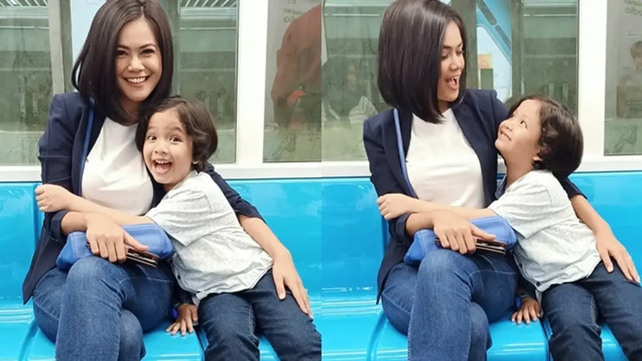 6 Potret Kebersamaan Indah Indriana dan Radja Nasution, Bak Ibu Kandung