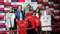 Peluncuran acara realitas olahraga pertama yang melibatkan pesepak bola usia muda di Jakarta, Kamis (20/8/2015). (Bola.com/M. Ridwan)