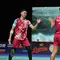 Ganda putra Indonesia Fajar Alfian/Muhammad Rian Ardianto bertemu Jin Yong/Na Sung Seung pada perempat final Denmark Open 2023 di&nbsp;Jyske Bank Arena, Odense, Denmark, Jumat, 20 Oktober 2023. (foto: PBSI)