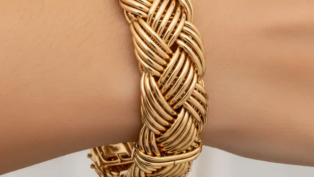 Gelang Emas Tebal Model Chunky 2026