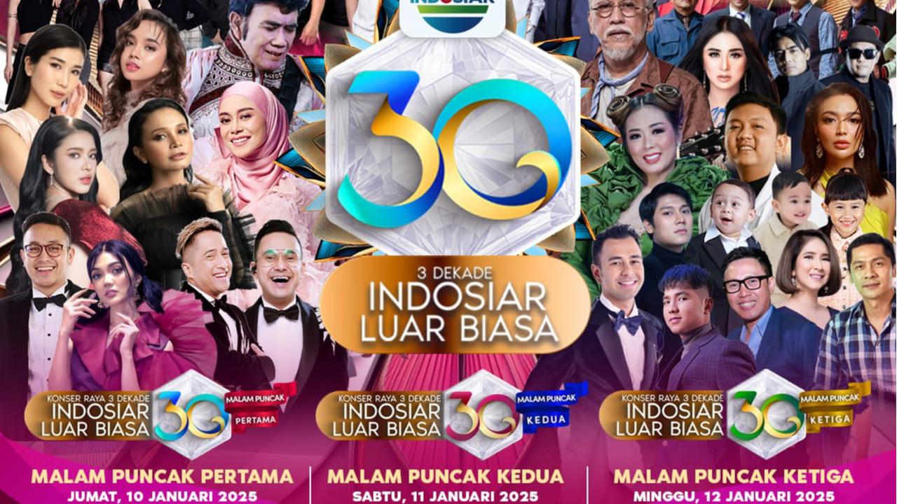 Konser Raya 3 Dekade Indosiar