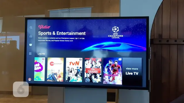 Layanan Vidio Premier bisa dinikmati para pelanggan XL Home