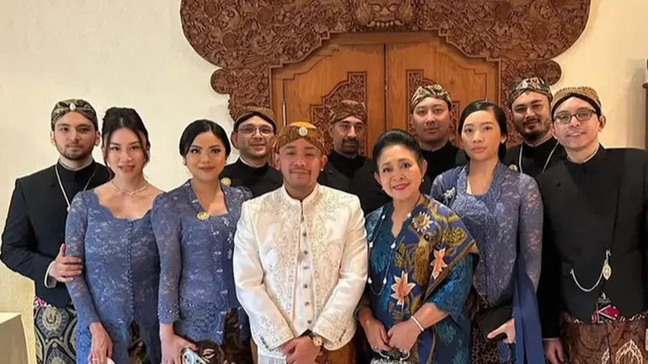 Tanpa Mayangsari, 6 Potret Penampilan Terbaru Keluarga Cendana Kembali Berkumpul di Pernikahan Cicit Soeharto