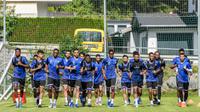 Timnas Uni Emirat Arab (UEA) saat latihan. (Bola.com/Dok. UAE FA)