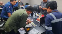 Kejaksaan Agung (Kejagung) melakukan penggeledahan di Kantor Unit Bisnis Pengolahan dan Pemurnian Logam Mulia (UBPP LM) wilayah Jakarta Timur. (Dok. Istimewa)