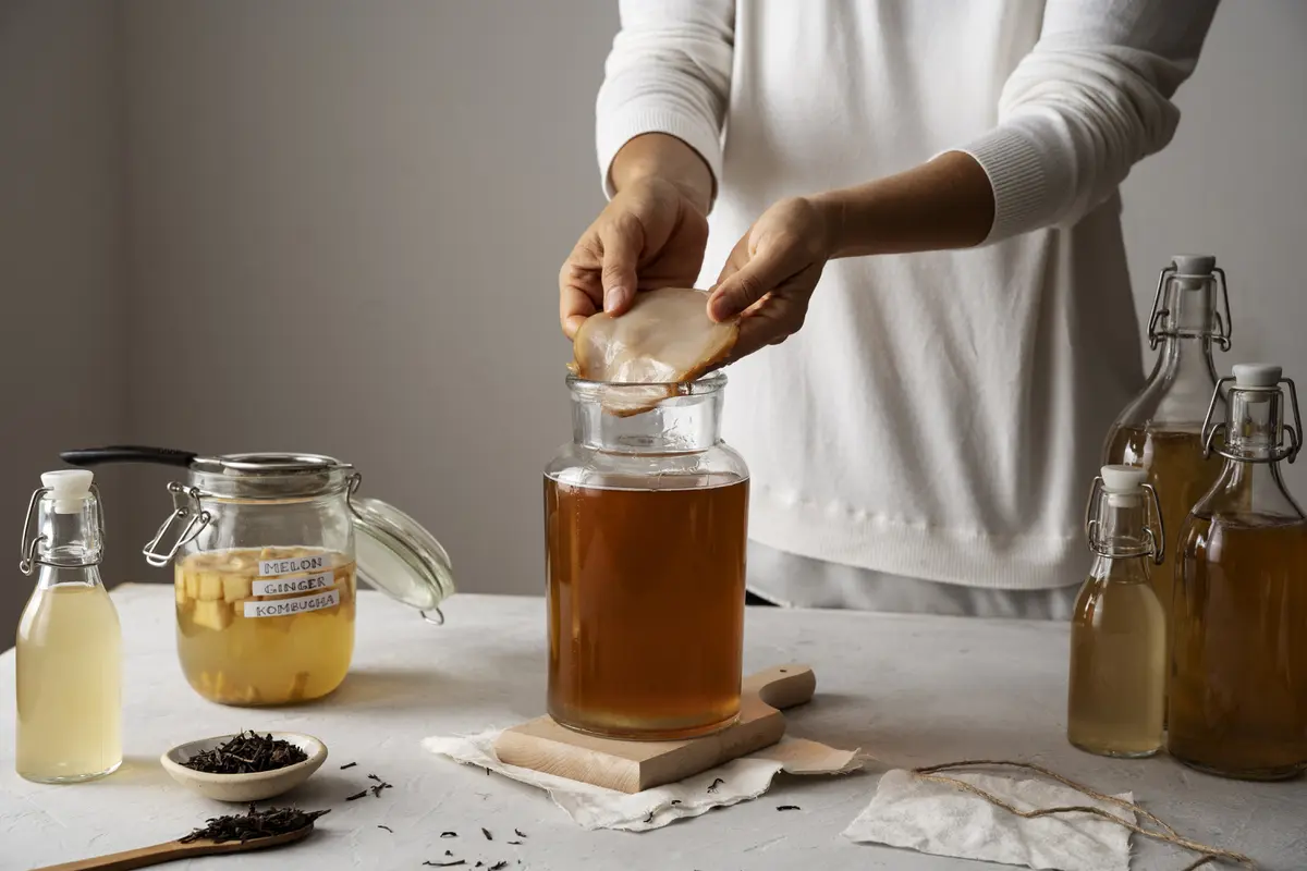 Ilustrasi membuat kombucha/freepik.com/EyeEm