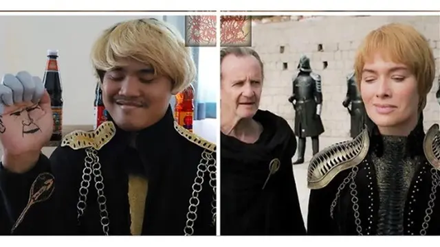 Bagini Potret 'Cosplay' Game of Thrones Versi Low Budget