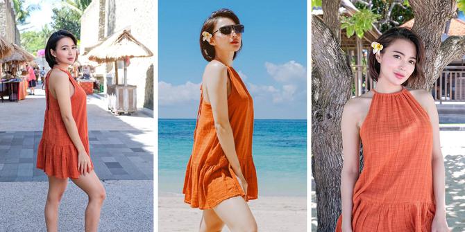Wika Salim Seksi Pakai Dress Mini di Pantai, Klik ini Yang Viral di Adsense