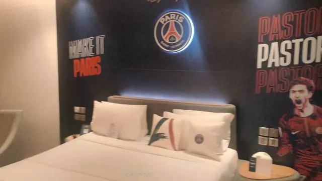 Merasakan Kamar Hotel Bernuansa Pesepak Bola Legendaris Argentina Javier Pastore di Jakarta