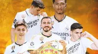 Real Madrid - Kolase Rekrutan Anyar Real Madrid (Bola.com/Adreanus Titus)