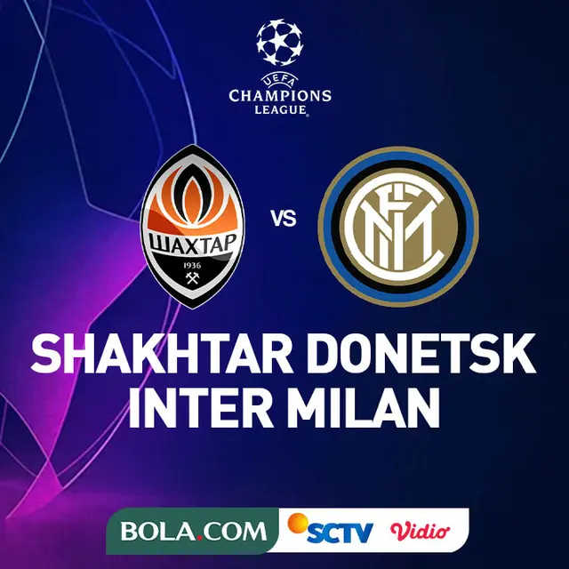 Liga Champions - Shakhtar Donetsk Vs Inter Milan
