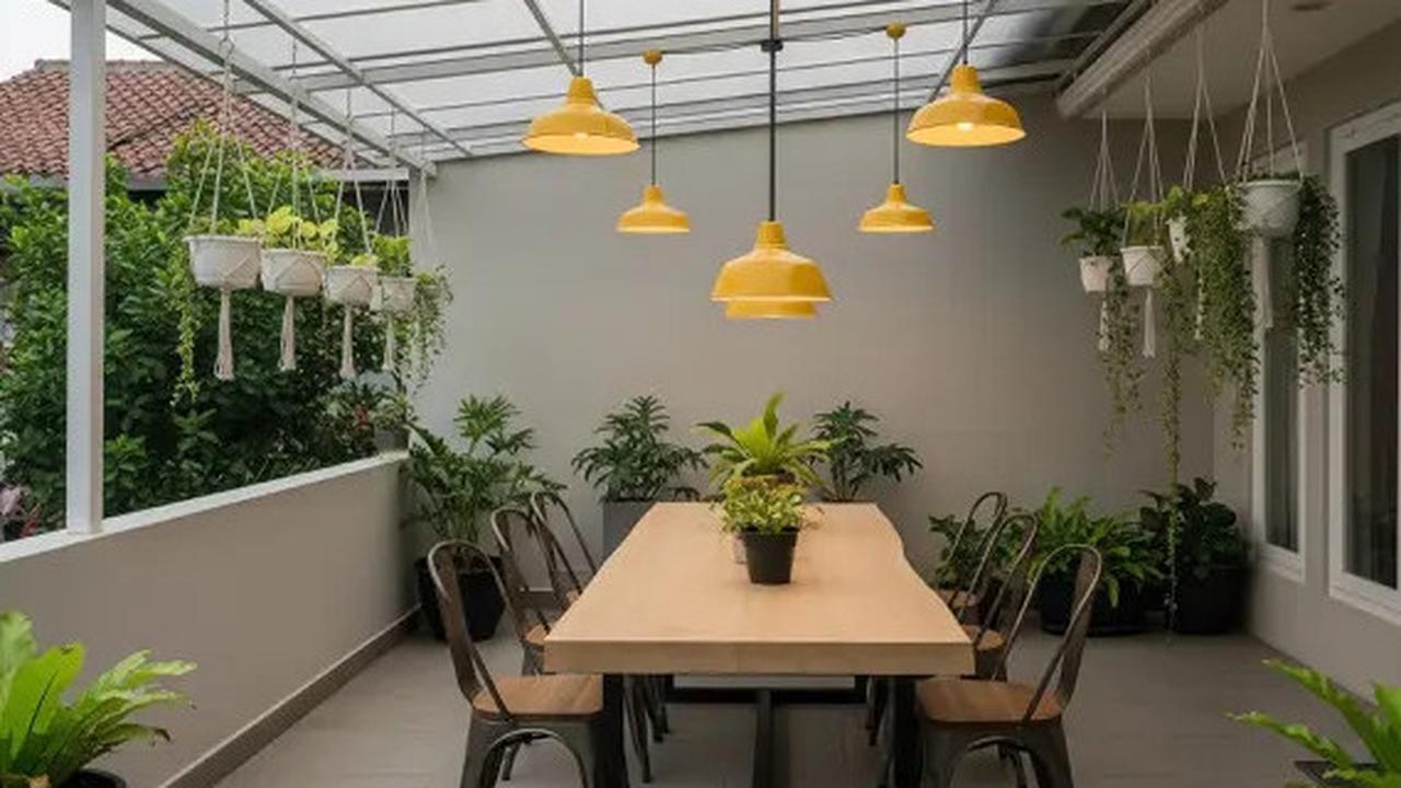 8 Desain Teras Rumah 3x5 Minimalis dengan Kanopi, Estetik dan Nyaman untuk Santai