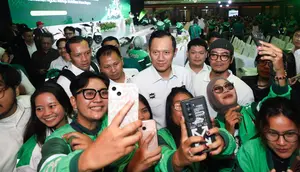AHY: Ojek Online Penggerak Ekonomi