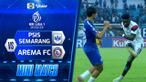 Berita video highlights BRI Liga 1, PSIS menang tipis 1-0 atas Arema, Sabtu (21/1/23)