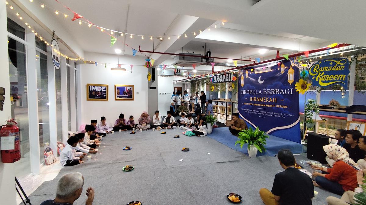 Bropela IMDE Gelar Buka Bersama Anak-Anak Panti Asuhan Griya Yatim