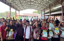 Dukung Ketahanan Pangan, Anggota DPR Kaisar Said Putra Gelar Pembagian Pupuk & Pelatihan untuk Petani