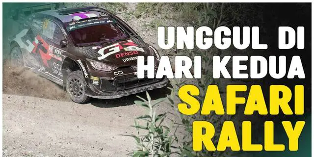 VIDEO: Kalle Rovanpera Unggul di WRC Safari Rally Kenya Hari Kedua