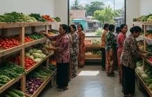 Warung Sayur Kekinian: Desain Minimalis yang Bikin Pelanggan Betah Belanja