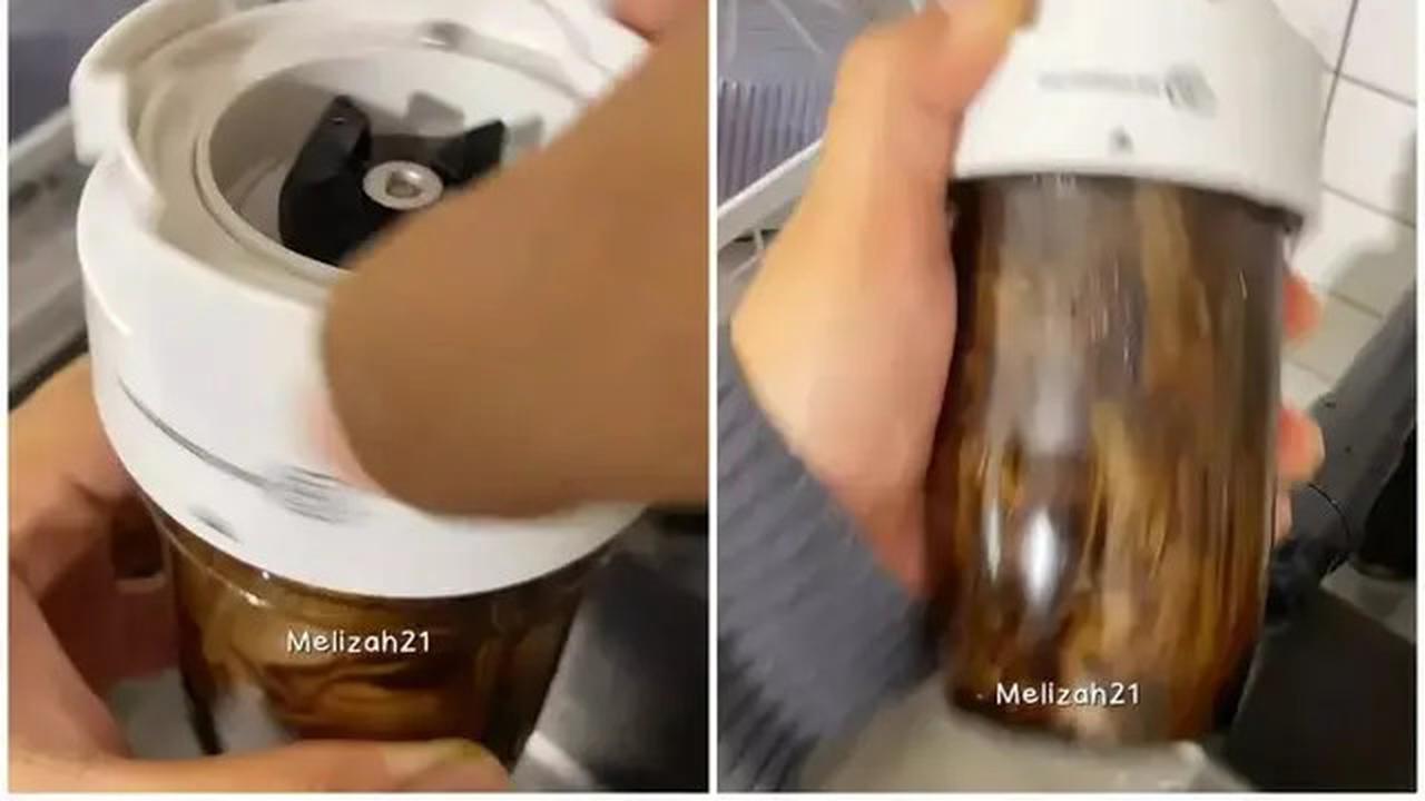 Cara Membuang Sisa Lemak di Blender, Cuma Pakai 1 Sampah Dapur
