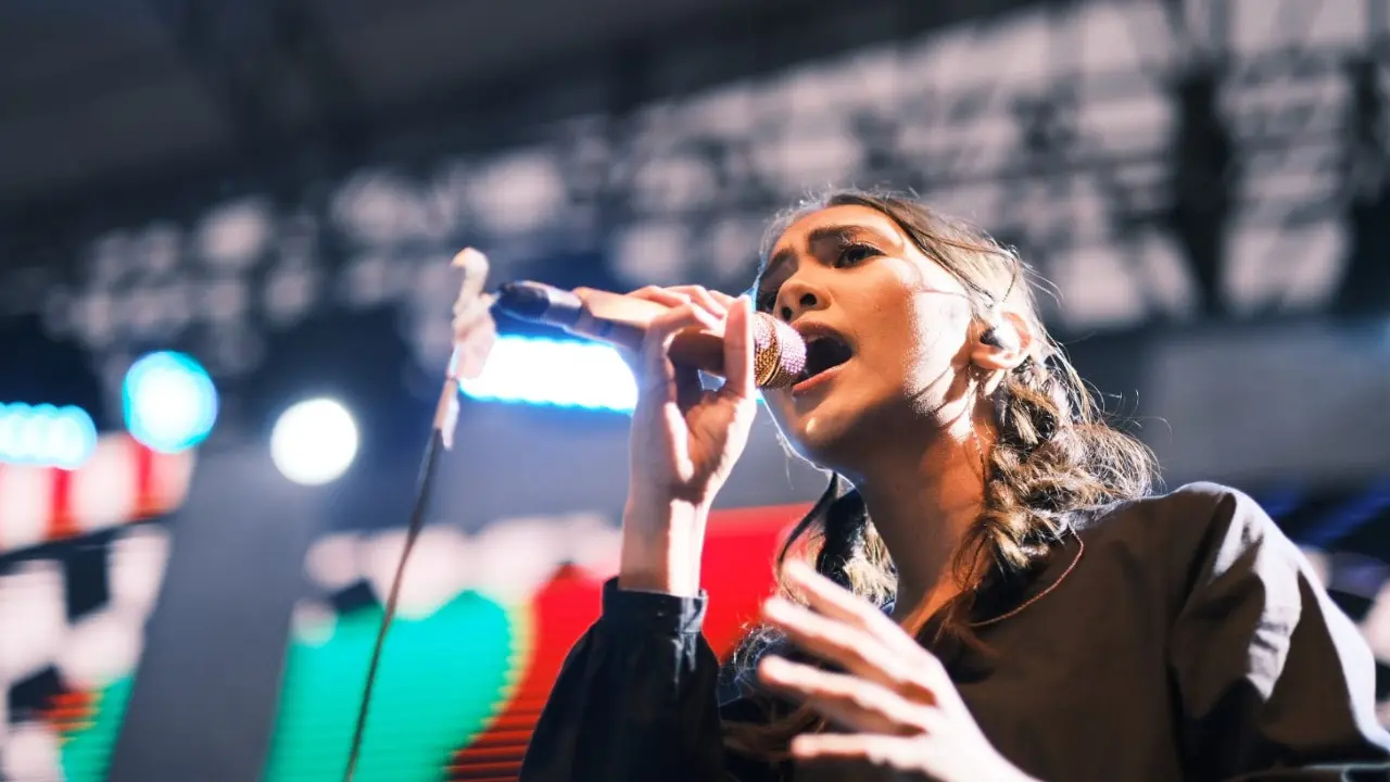 Dere saat tampil di Balkonjazz Festival 2022