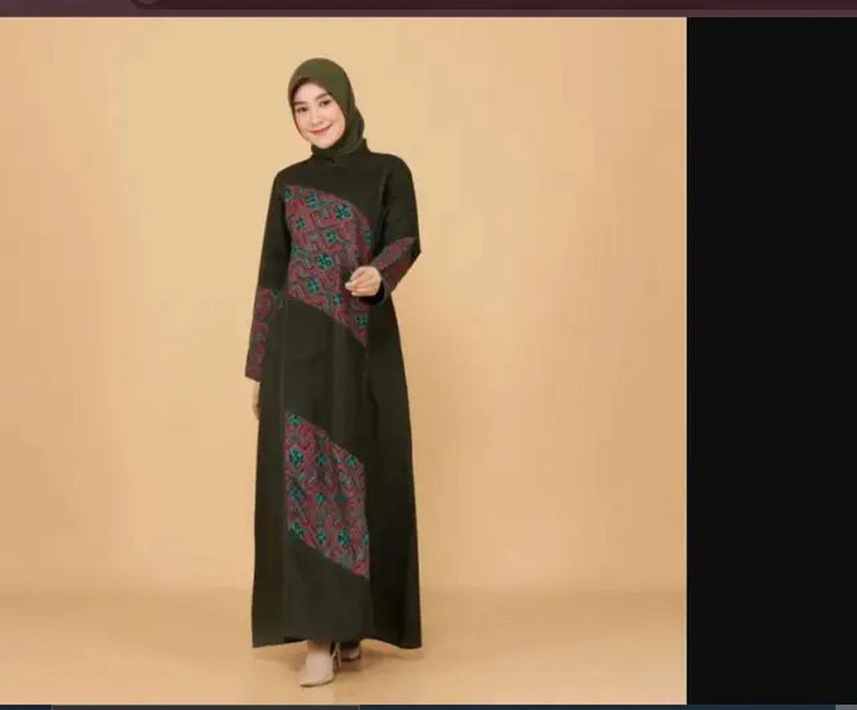 Model Gamis Batik Sederhana Tapi Elegan, Anti Norak Cocok untuk Anak Muda