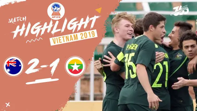 Berita video Australia akan menghadapi Malaysia pada partai final setelah menaklukkan Myanmar 2-1 di semifinal Piala AFF U-18 2019, Sabtu (17/8/2019).