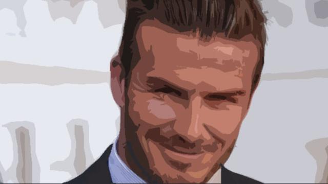Ilustrasi David Beckham