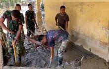 TNI Bantu Pemulihan Aceh: Dedikasi Tanpa Henti Pasca-Bencana