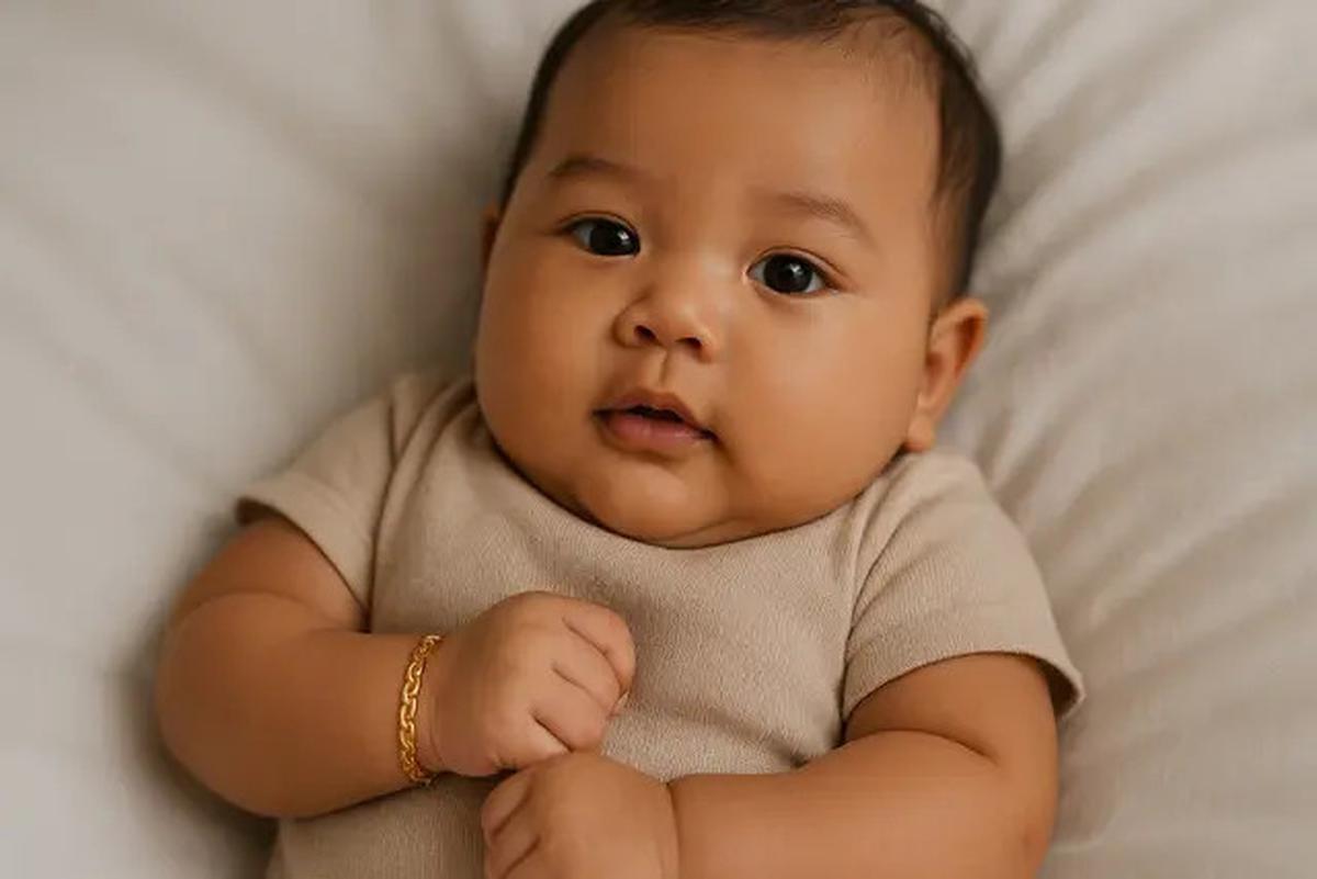 7 Model Gelang Emas 1 Gram untuk Bayi, Intip Referensinya