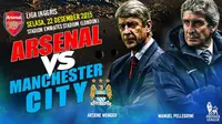 Arsenal Vs Manchester City: Partai Krusial di Akhir Tahun