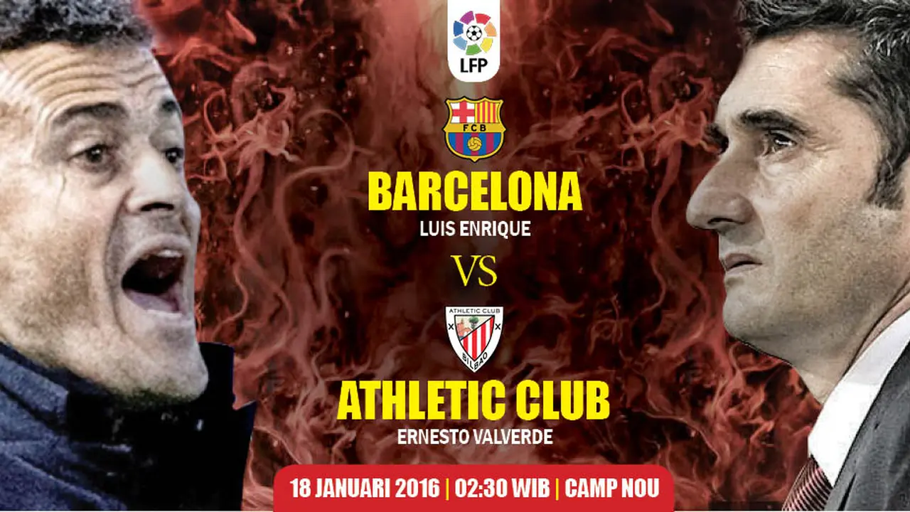Banner Barcelona vs Atletic Club