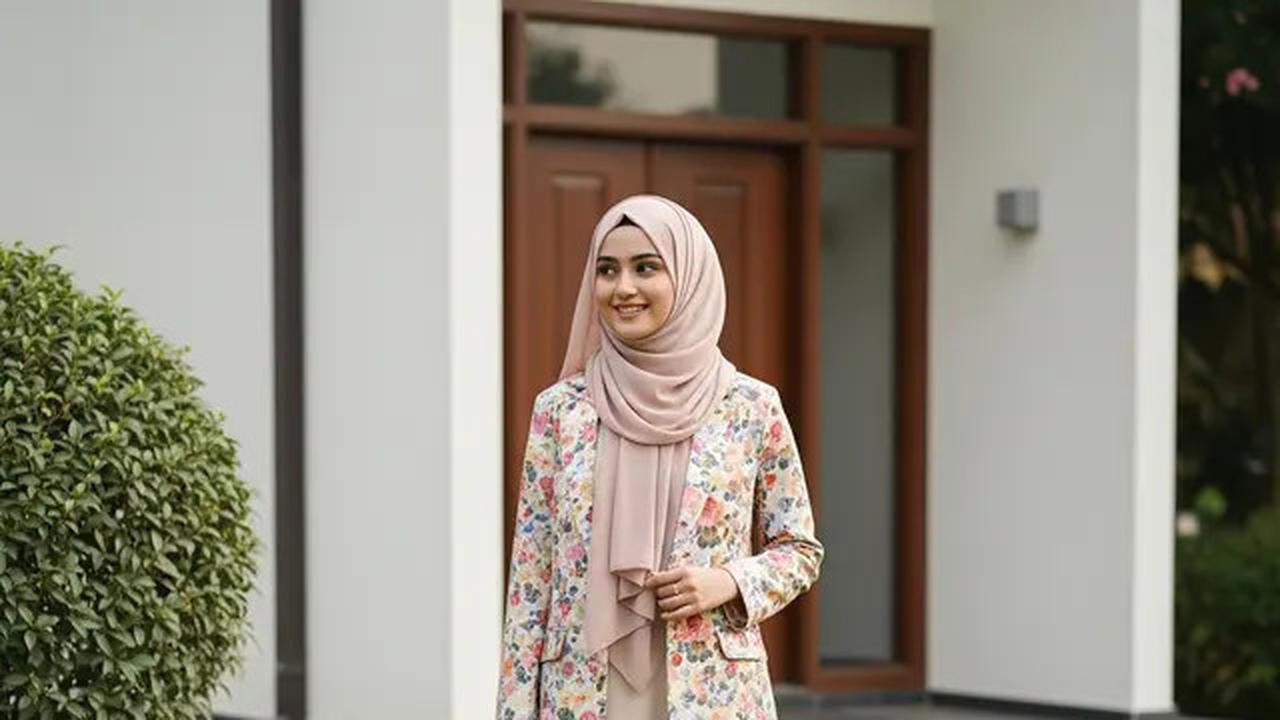 8 Ide Mix and Match Tunik, Blazer, dan Hijab untuk Tampil Elegan di Berbagai Acara