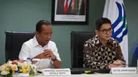 Kamar Dagang dan Industri (Kadin) Indonesia dan Kementerian Investasi/Badan Koordinasi Penanaman Modal (BKPM) melakukan kerjasama bidang penanaman modal.