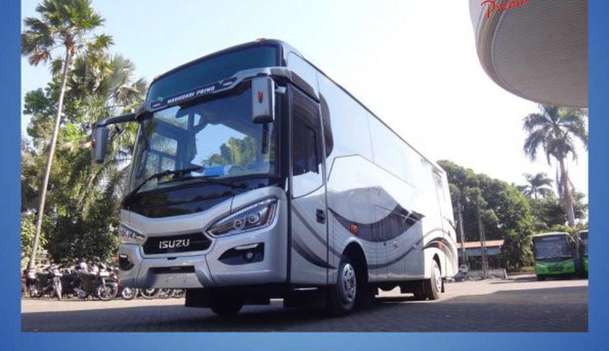 Morodadi Prima Patriot Medium Bus dengan lampu ala Legacy SR2. (Source: morodadiprima.com)