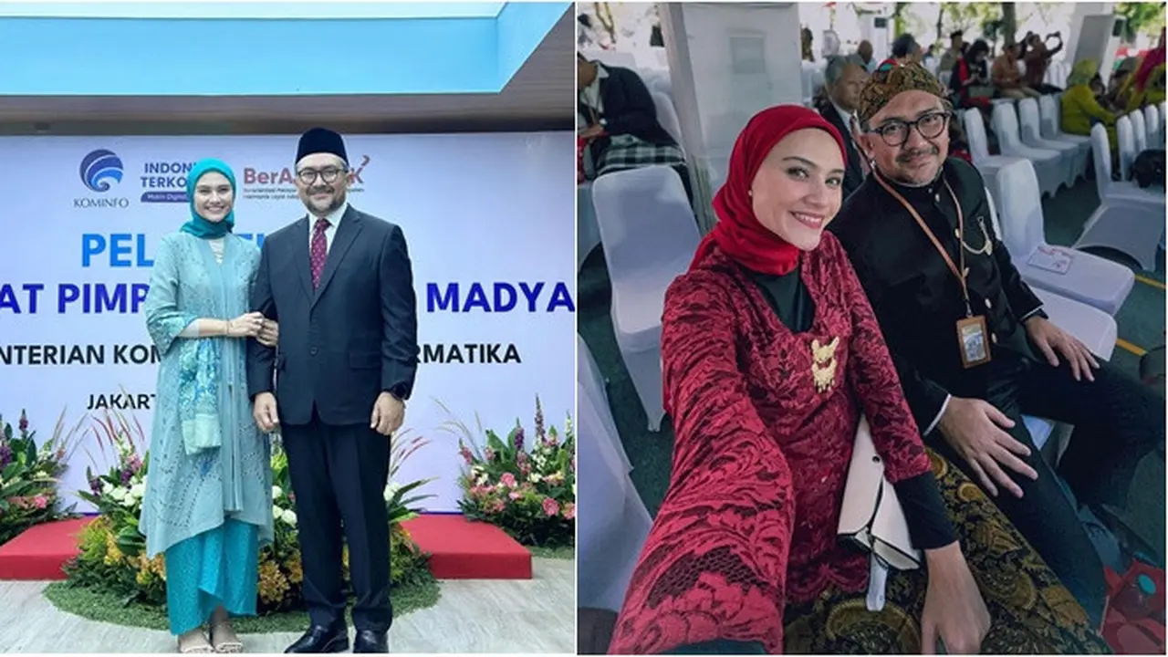 6 Potret Zee Zee Shahab dan Suami, Baru Dilantik Jadi Dirjen IKP Kemenkominfo
