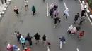 Sejumlah stand Usaha Mikro, Kecil, dan Menengah (UMKM) disiapkan pemerintah kota Depok. (Liputan6.com/Herman Zakharia)