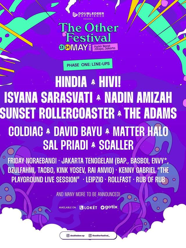 The Other Festival Kembali Digelar Mei 2023 Mendatang, Ini Deretan Line Up  Fase 1 - ShowBiz Liputan6.com