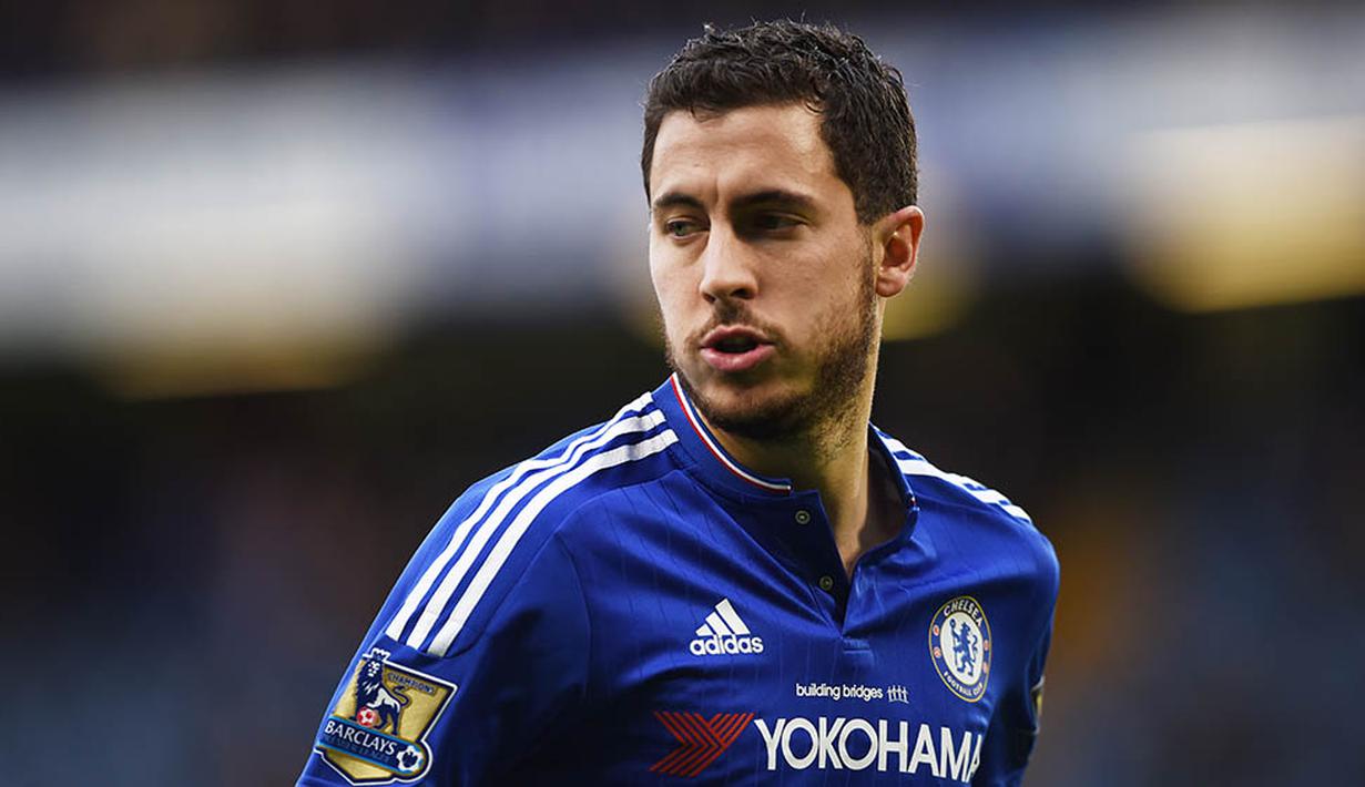 3. Eden Hazard, musim lalu berhasil menjadi pemain terbaik Liga Premier Inggris. Namun performa bintang Belgia ini jauh menurun musim ini, sepertinya Hazard sudah tidak meemiliki hati untuk membela Chelsea. (Reuters/Tony O'Brien)