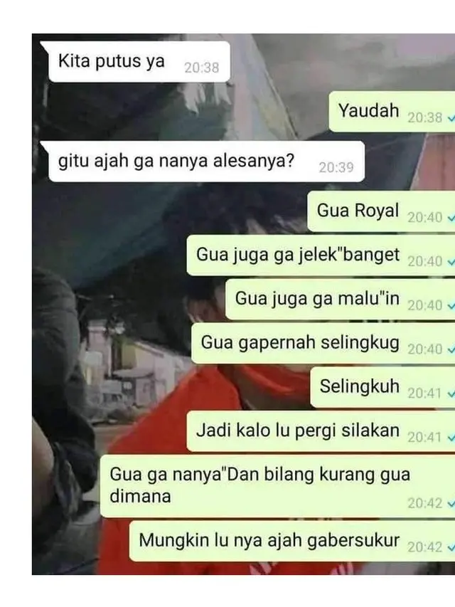 6 Chat Cewek Mutusin Cowok Ini Endingnya Malah Bikin Kepikiran