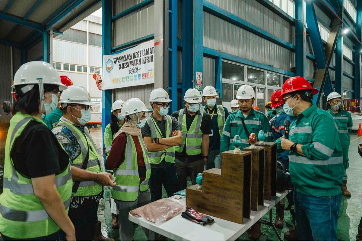 FOTO: Harita Nickel di Pulau Obi, Antara Hilirisasi Nikel dan Harmoni Sosial