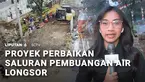 Untuk melihat kondisi terkini pascalongsor di lokasi proyek normalisasi saluran pembuangan air, sudah ada Reporter, Teatrika Putri dan Juru Kamera, Dovi Riandanu di Jalan D.I Panjaitan, Jakarta Timur.
