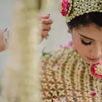 Gya Sadiqah jalani siraman sebelum menikah dengan Tarra Budiman (Bintang Pictures)