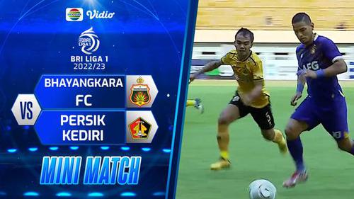 VIDEO: Highlights BRI Liga 1, Bhayangkara FC Gagal Raih Kemenangan atas Persik Kediri
